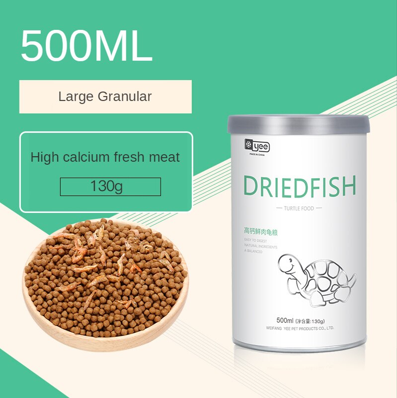 Dw aquarium yee schildpad schildpad reptielenvoer voer sticks korrels gedroogde vis garnalen rode bloedworm meelworm aquarium visvoer: Hoog calcium l
