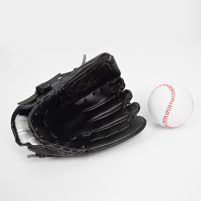 Lederen Mannen Baseball Training Handschoen Praktijk Honkbal Apparatuur Jeugd Honkbal Handschoen Volwassen Guante Beisbol Outdoor Sport BJ50ST