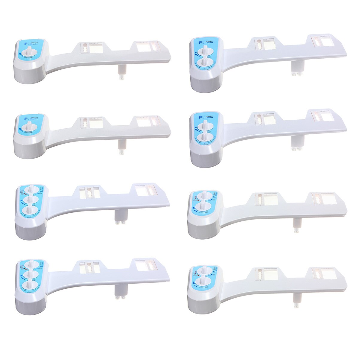 Cold/Heated Water Toilet Seat Bidet Sprayer Bidet Attachment Fresh Water Spray Non-electric Mechanical Shower Nozzle save paper