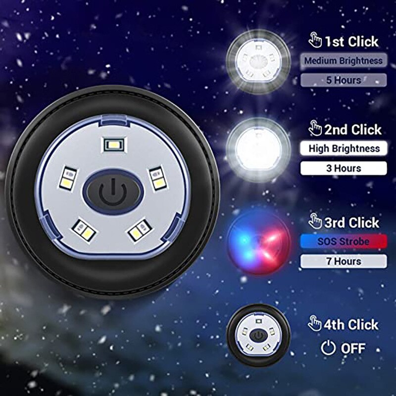 Bluetooth Beanie Hat - Unisex Winter Music Cap with LED - Rechargeable Stereo Speakers - Windproof Knit