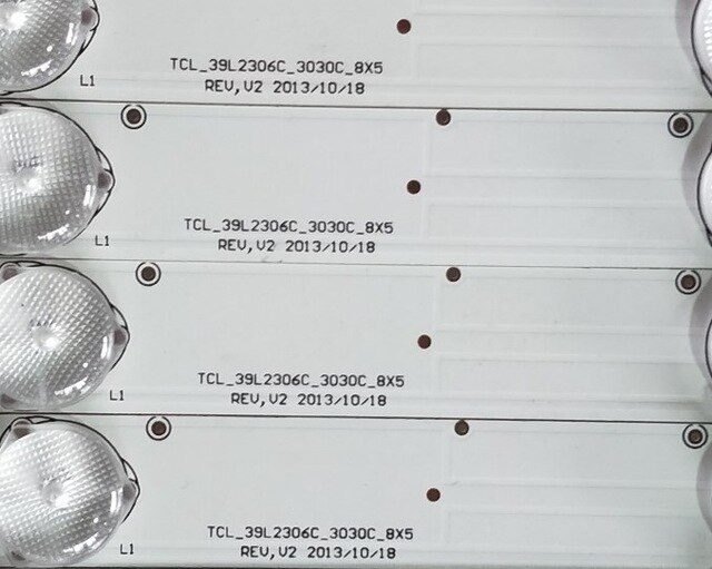 FOR To sh iba 39inch 39L2306C 39L2309C LCD LED Strip 4C-LB39T0-YHB TCL_39L2306C_3030C_8X5