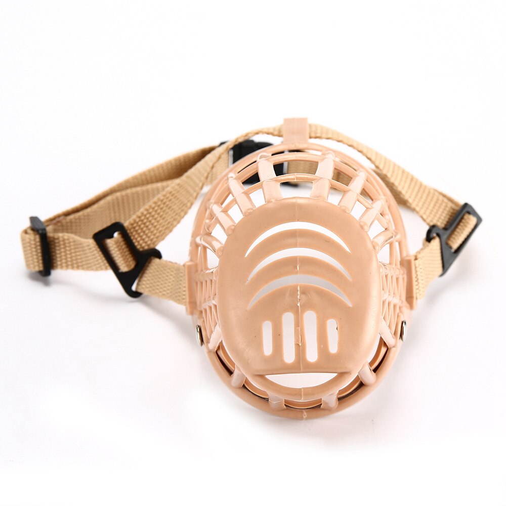 Muzzle Dogs for Small Large Dog Muzzles Mask Adjustable Basket Training Duck Muzzle Anti Bark Bite Bite Pet Products YT0013