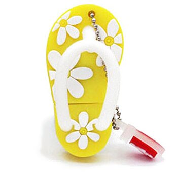 SHANDIAN Estate mini Slipper USB Flash Drive scarpa pen drive Regalo Bello del fumetto pendrive 4GB/32GB/64GB usb del bastone del regalo di Modo