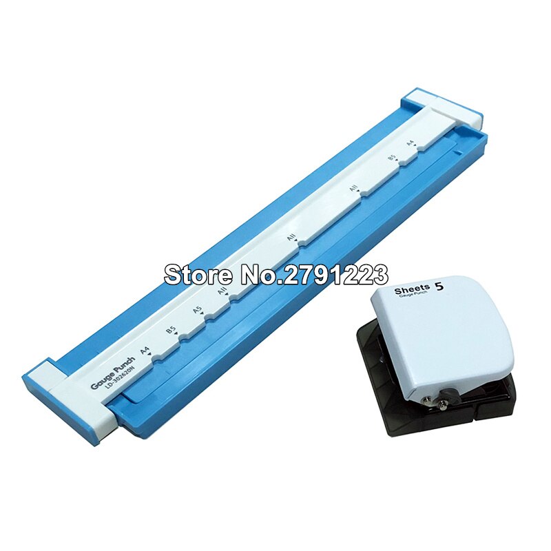 A4 / A5 / B5 Hole Puncher DIY Loose Leaf Hole Punch Handmade Loose-leaf Paper Hole Puncher color random