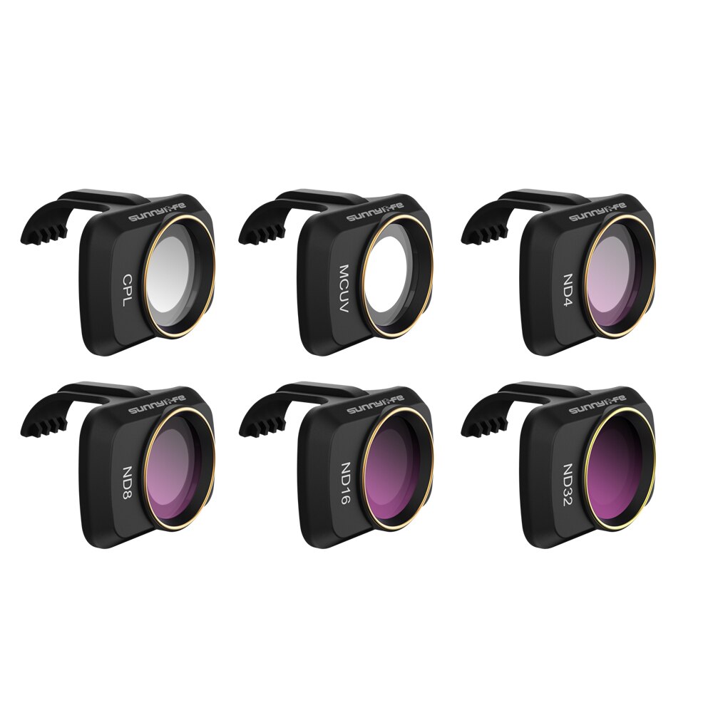 Sunnylife Zubehör für DJI Mavic Mini UV CPL Kamera Professionelle Filter ND8 ND16 ND32 ND4 glas für MAVIC Mini Objektiv Filter