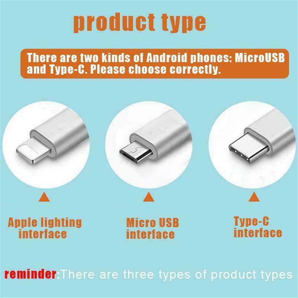 Für Android IPhone Typ-c Für Samsung Huawei iPad Tragbare 3in1 Mini Telefon Fan Kühler praktisch Kühler Reise zubehör