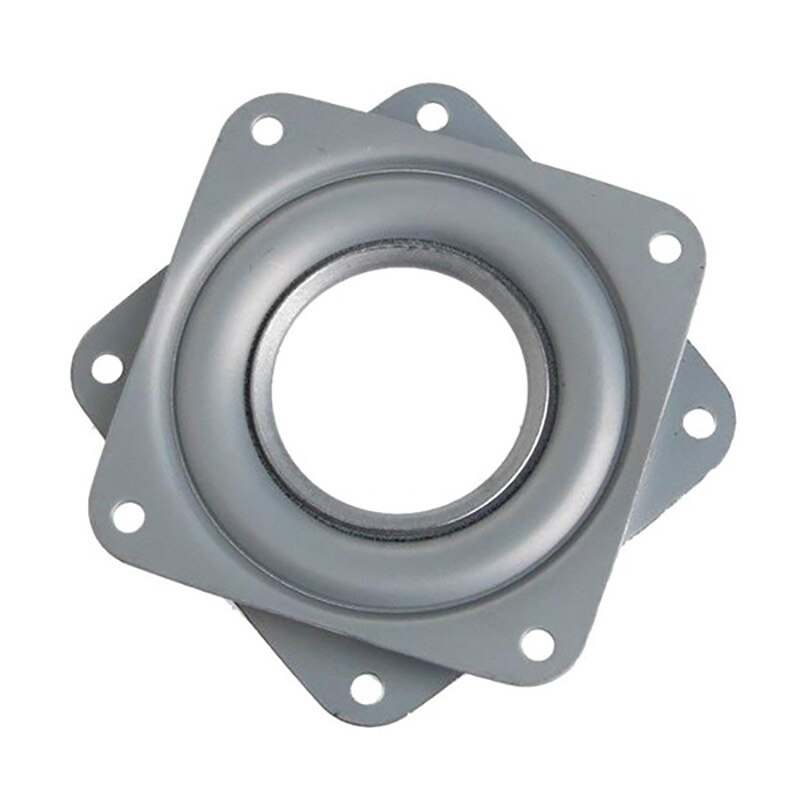 Lazy Square Ball Bearing Turntable for Susan 3-Inch 20-30Kg Load Capacity, 12-Pack