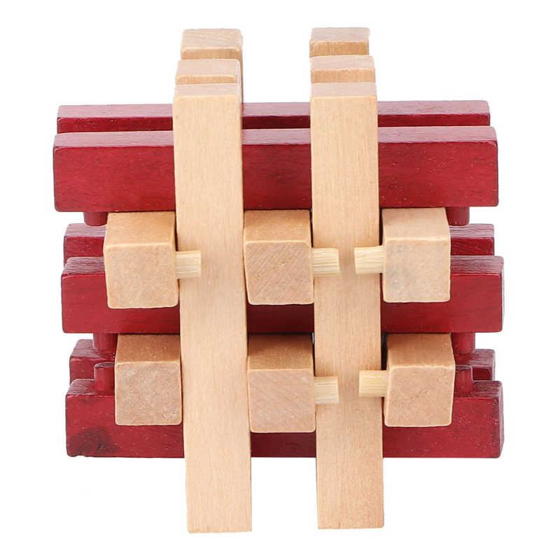 Wooden Puzzle Lock Safe Harmless Brain Teaser Puzzles for Home Use