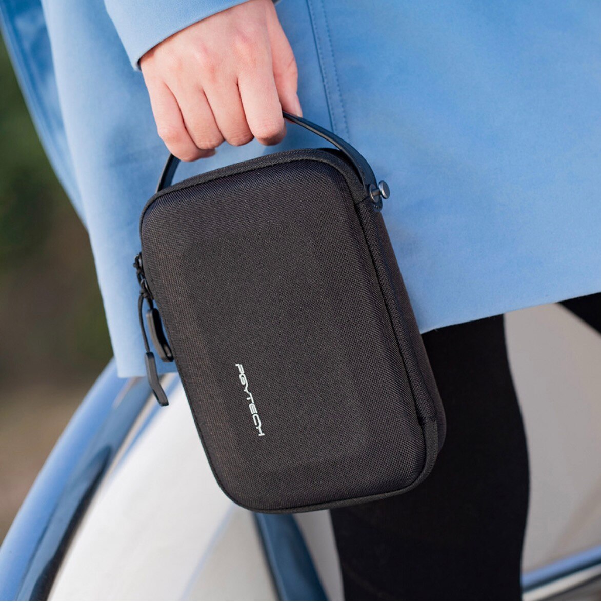 Pgytech mini bæretaske til dji osmo lomme bærbar taske opbevaringsboks til dji osmo lomme gimbal tilbehør