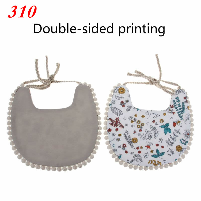 Bébé gland salive serviette florale Vintage -né photographie Double face bavoirs garçons filles accessoires Bandana campagne Costume enfants: 310