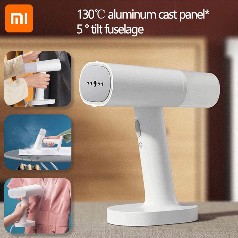 Xiaomi MIJIA – défroisseur vapeur électrique Portable pour vêtements, appareil pour la maison et le voyage, pour enlever les acariens, pour repasser les vêtements