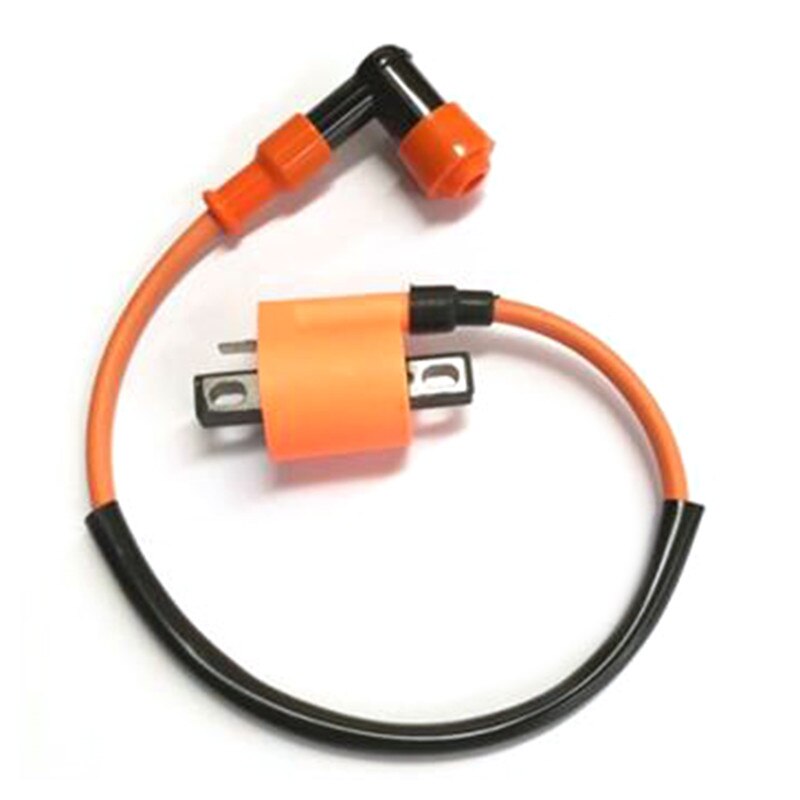 Ignition Coil+6 Pin AC CDI 3-Electrode+D8TC D8TJC Spark Plug For CG 125cc 150cc 20cc 250cc Vertical Air-cooled