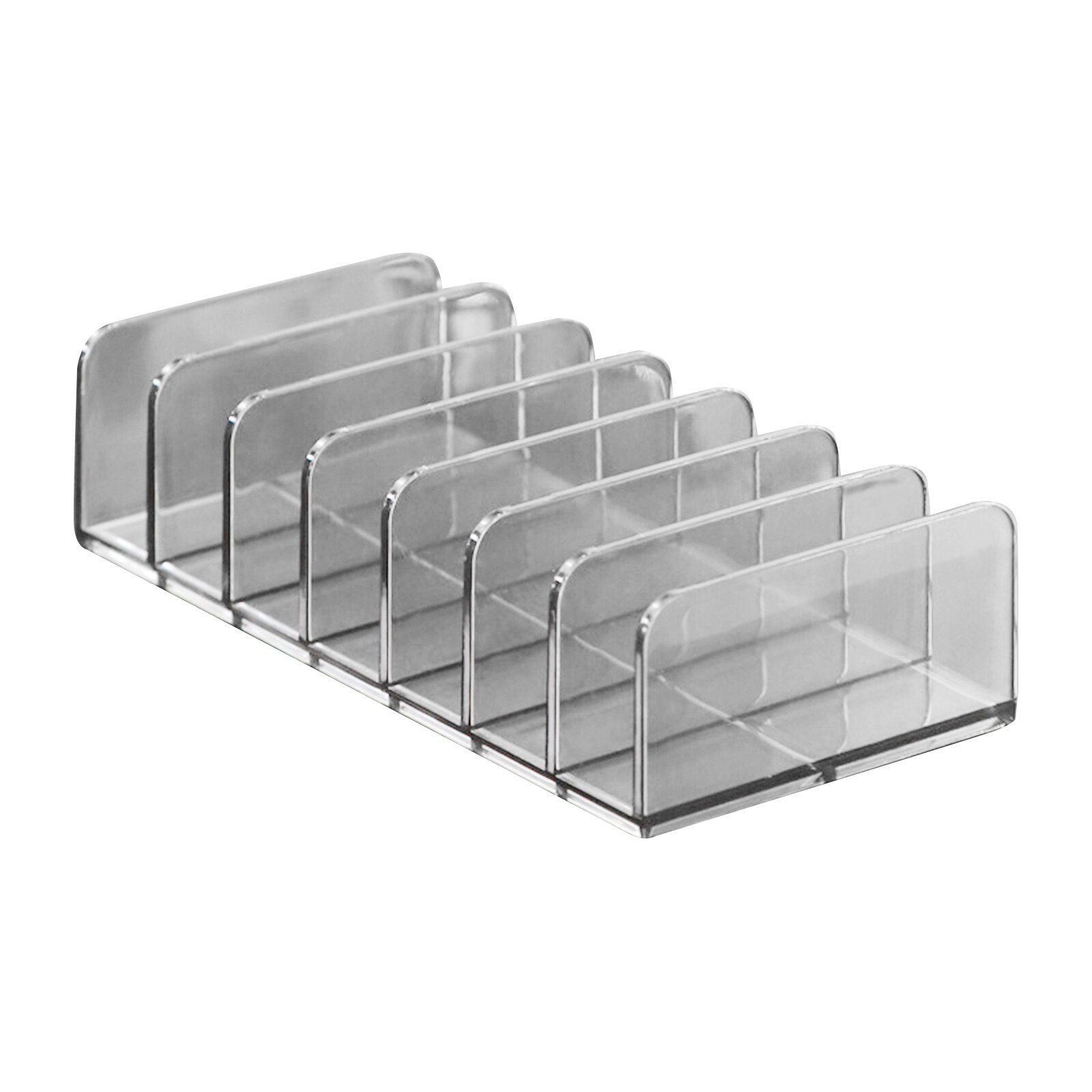 Helder Acryl Make Pressed Powder Holder Eyeshadow Palette Organizer Box Desktop Make Storage Rack Up Organizer Gereedschap: Light Grey S