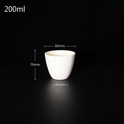 Korund degel, aluminiumoxid degel, flyktig vatten degel, båge degel . 5ml 10ml 20ml 30ml 50ml 100ml. 5 delar  / 1 paket.
