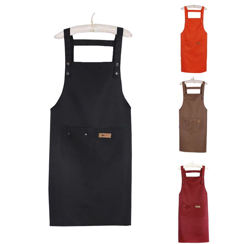 Delantal de estilista negro, accesorio impermeable para peluquería, champú para colorear, cortes de pelo, paño para envolver, herramienta de peluquería, delantal de peluquero