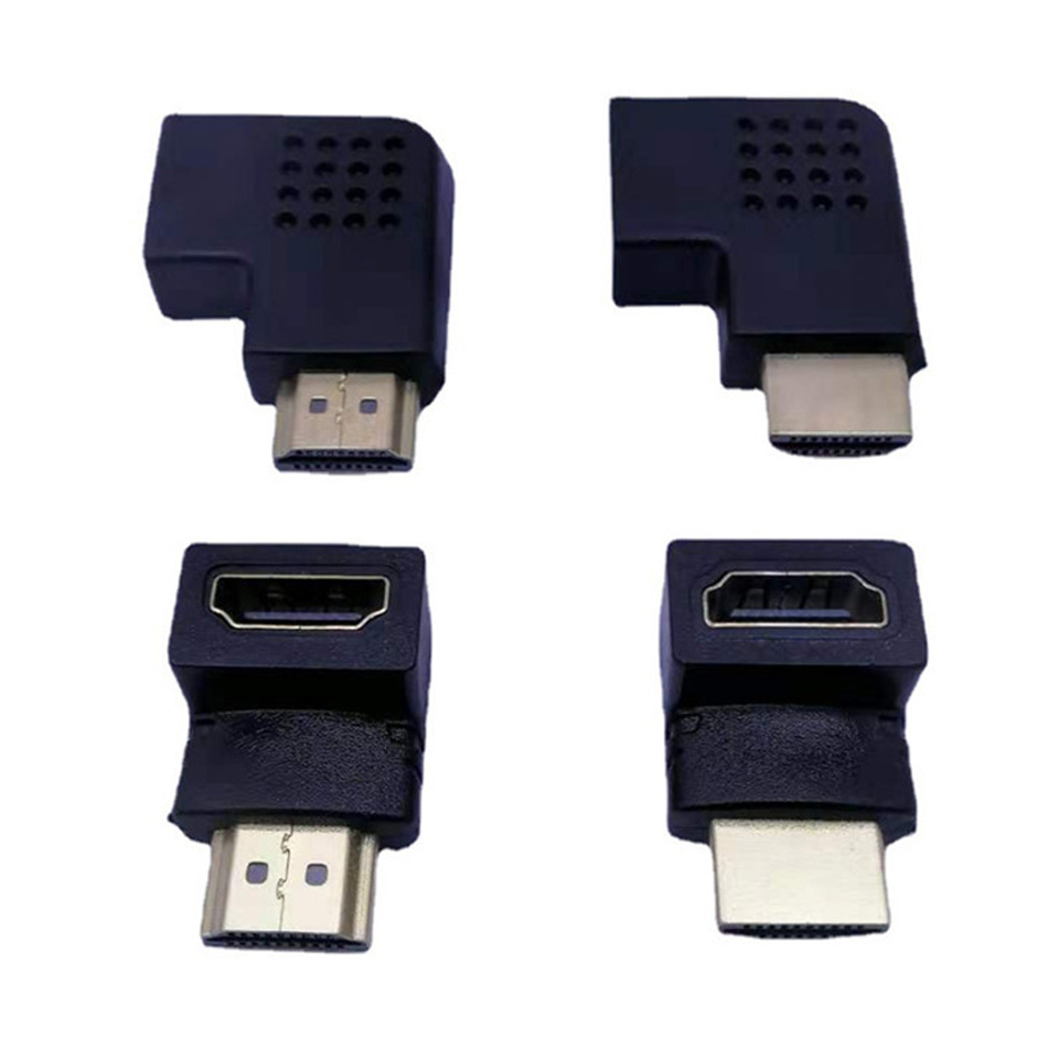 Hdmi Laterale Adapter Lcd Tv Adapter L-Type Hdmi Man-vrouw Adapter Rechts 90 Graden