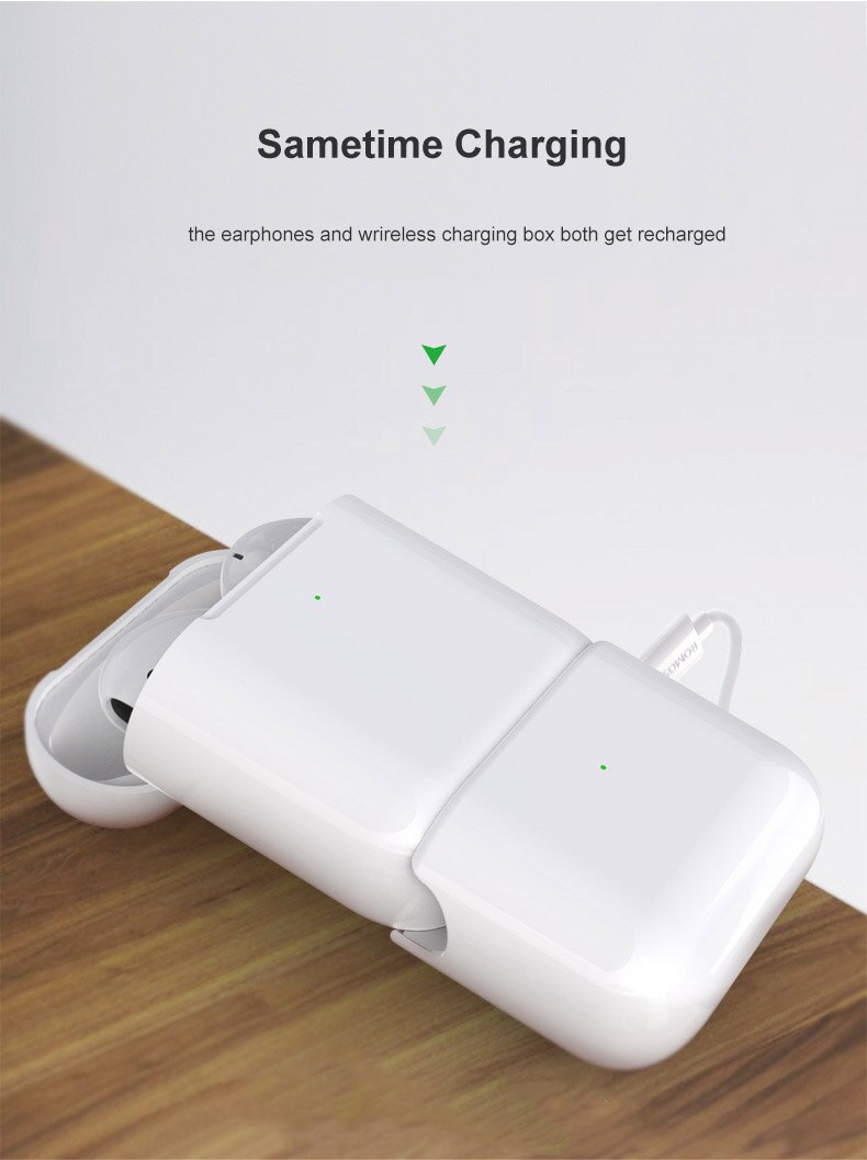 Batterijlader powerbank voor airpods 1 2 min powerbank type c compatibel met iphone powerbank lader voor ipad
