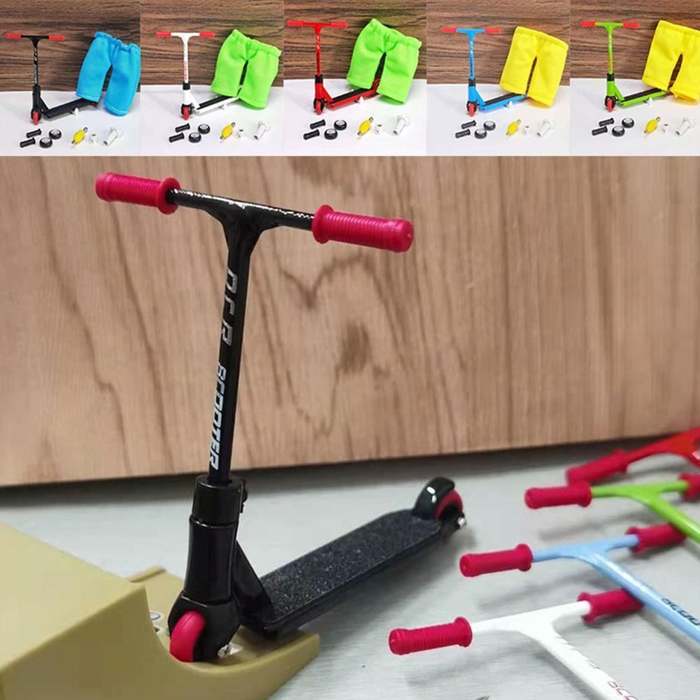 Legering Vinger Scooter Met Mini Scooters Vinger Boord Gereedschappen En Accessoires Mini Skate Vinger Speelgoed Voor 3 Jaar Oud kind