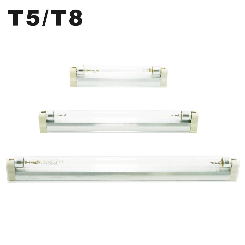 Lámpara Ultravioleta T5 para desinfección, de 220V germicida UVC, esterilización, 4W, 6W, 8W, tubo de luz UV, ozono