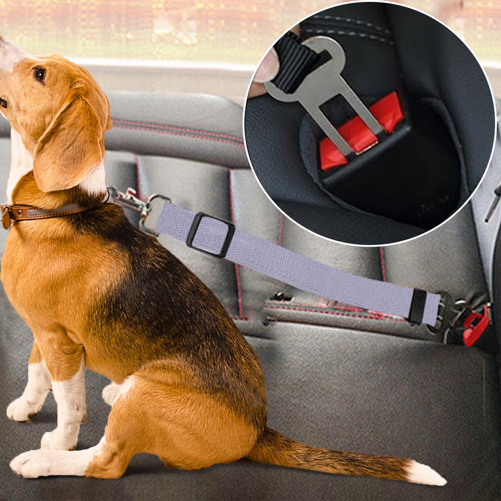 Hond Kat Autogordel Verstelbare Pet Seat Autogordel Huisdier Leas Hond Magische Clip Dierbenodigdheden Veilig Hendel tractie Kraag