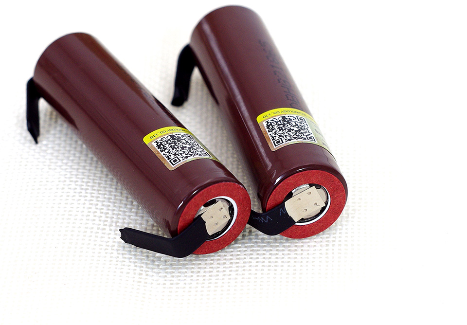 Liitokala-batería HG2 18650 de 3000mAh, pila 18650HG2, descarga de 3,6 V, 20A, para baterías de cabeza plana hg2 + níquel para manualidades, novedad