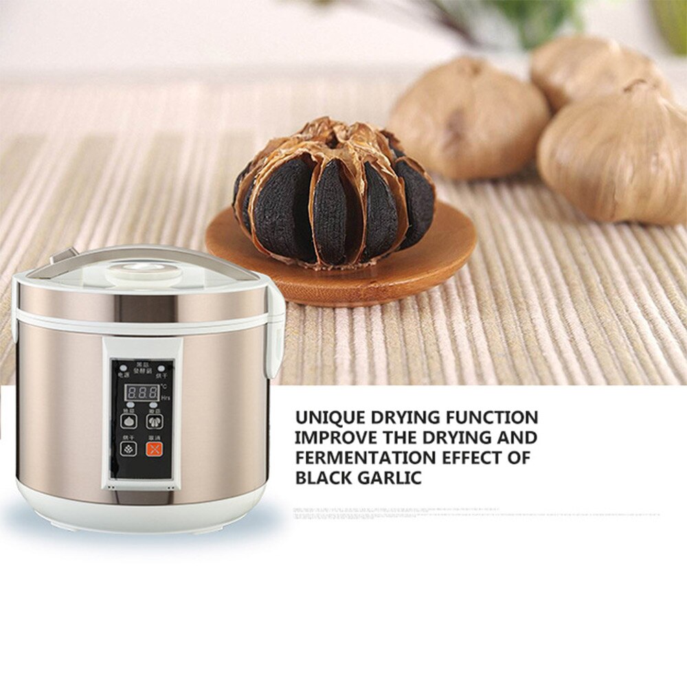 6L/5L Large Smart Automatic Black Garlic Maker Fermenting Zymolysis Machine Black Garlic Fermentation Pot Household DIY Cooker