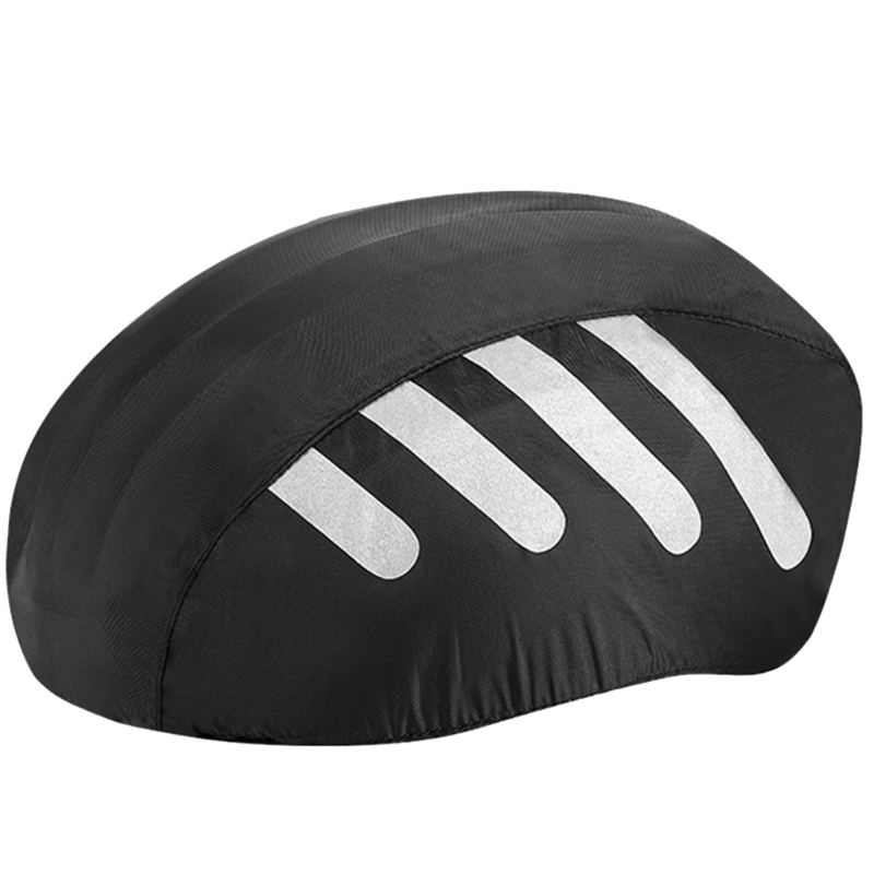 Fietsen Fietsen Helmen Regenhoes met reflecterende strips Waterdicht Winddicht Fietsen Helmen Hoes Fietsen Rituitrusting: Black