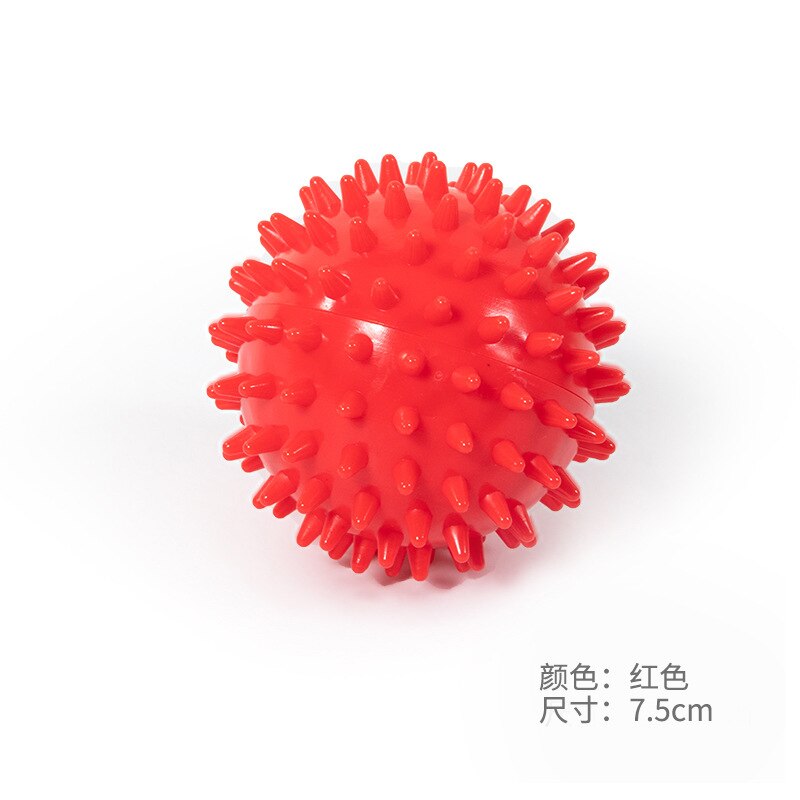 Style Portable Acupuncture Point Massage Ball with Base Relaxing Muscle Massage Ball Rumble Roller Wormwood Ball