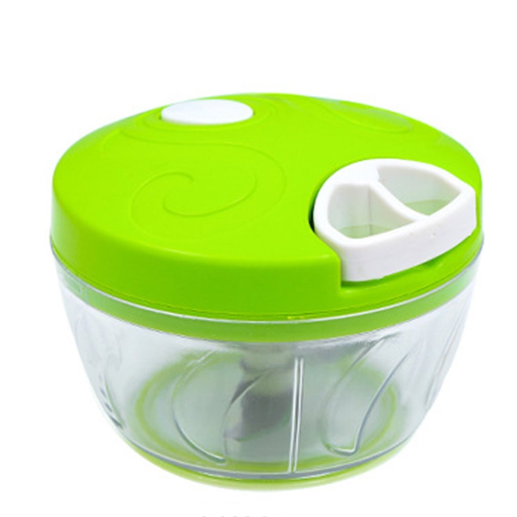 Broyeur de légumes multifonction pour la cuisine, matériau abs et ps, opération simple: Vert