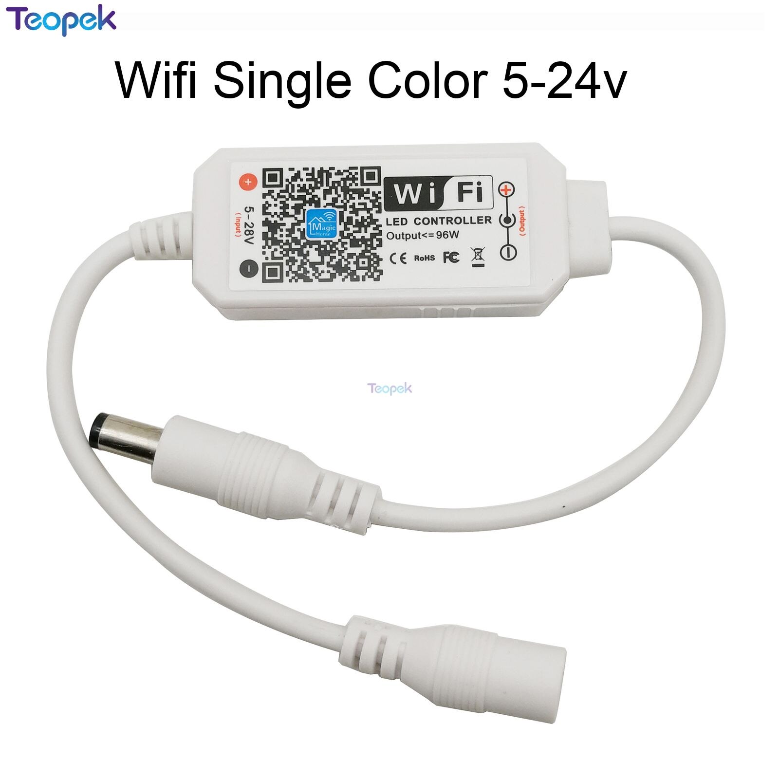 Magic Home Draadloze Wifi Controller, rgb/Rgbw Ir Rf Led Controller Voor WS2811 WS2812B Pixel Led Strip DC5V 12V 24V