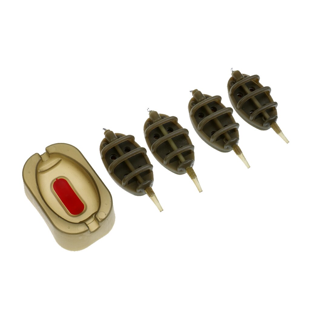 4 Pieces / Set (15g 20g 25g 35g) Carp Angel Feeder Set Boards With Shape