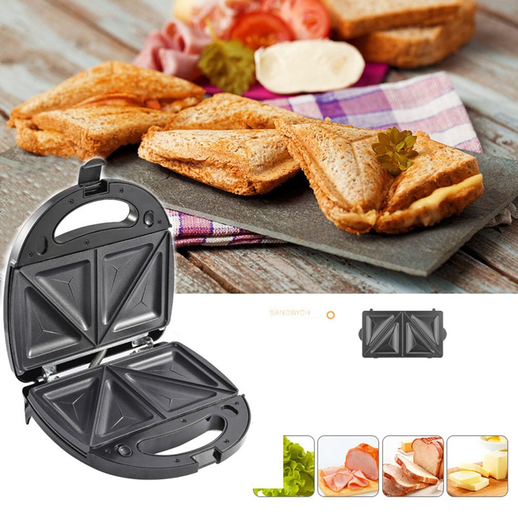 3-in-1 Waffle Machine sandwich maker waffle maker heating electric baking pan steak machine Panini breakfast machine