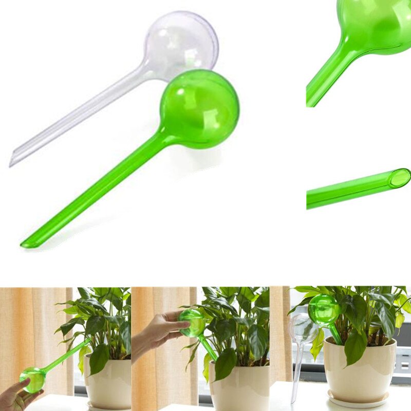 1pc Self Watering Device Automatic Plant Watering Bulb Garden Pot Planter Automatic Dripping Device Irrigation Supplies
