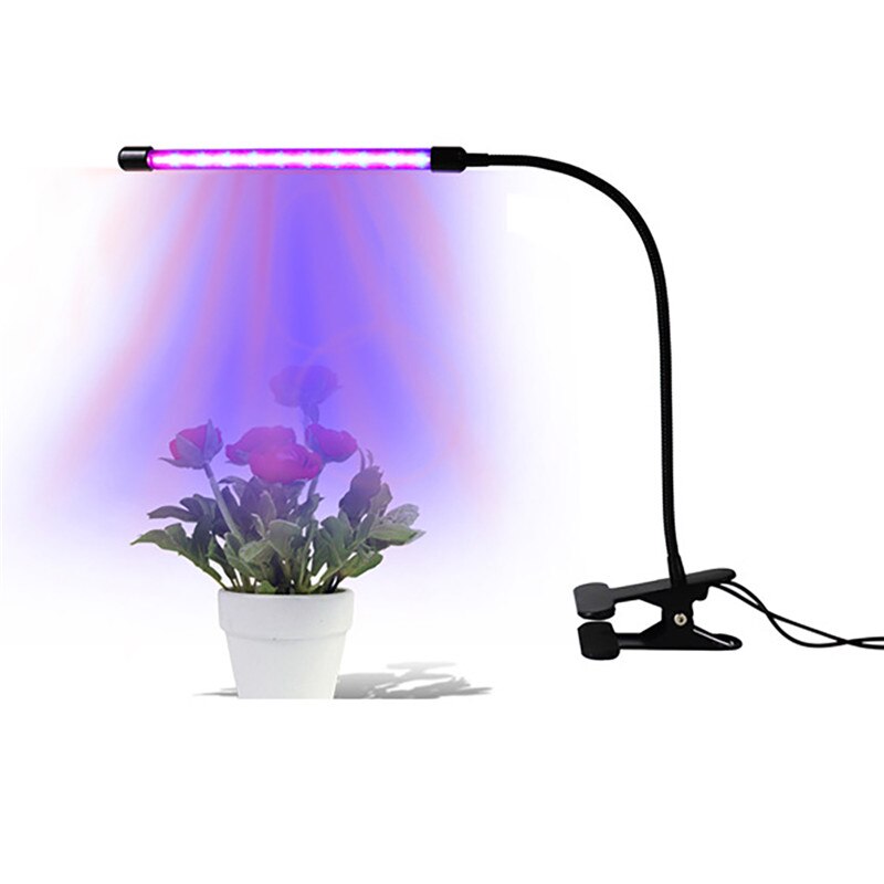 Lampe Pour Plantes D'Intérieur Mojimdo 264 LED - Spectre Complet 10W Avec Minuterie Et Pied Réglable