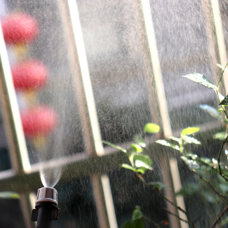 Mist Cooling Automatic Irrigation System Garden Drip Irrigation Device 5M-20M Misting Watering System Drip Kit Set