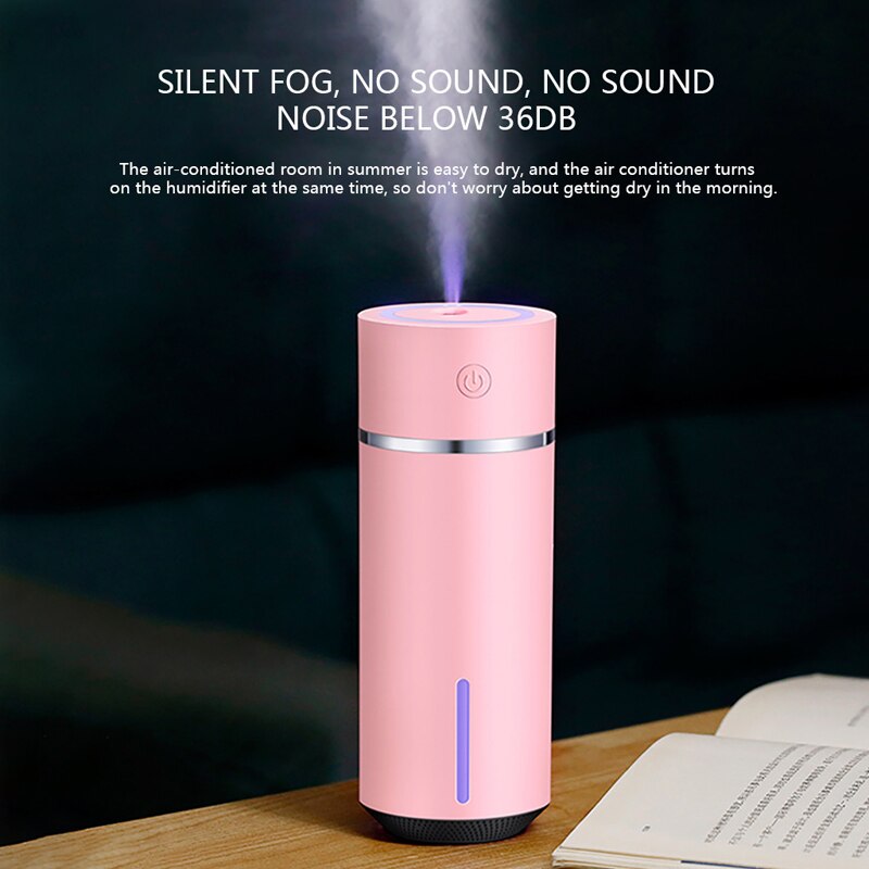 Aroma etherische olie diffuser mini ultrasoon  dz01 luchtbevochtiger luchtreiniger led-lamp usb auto luchtverfrisser mistmaker