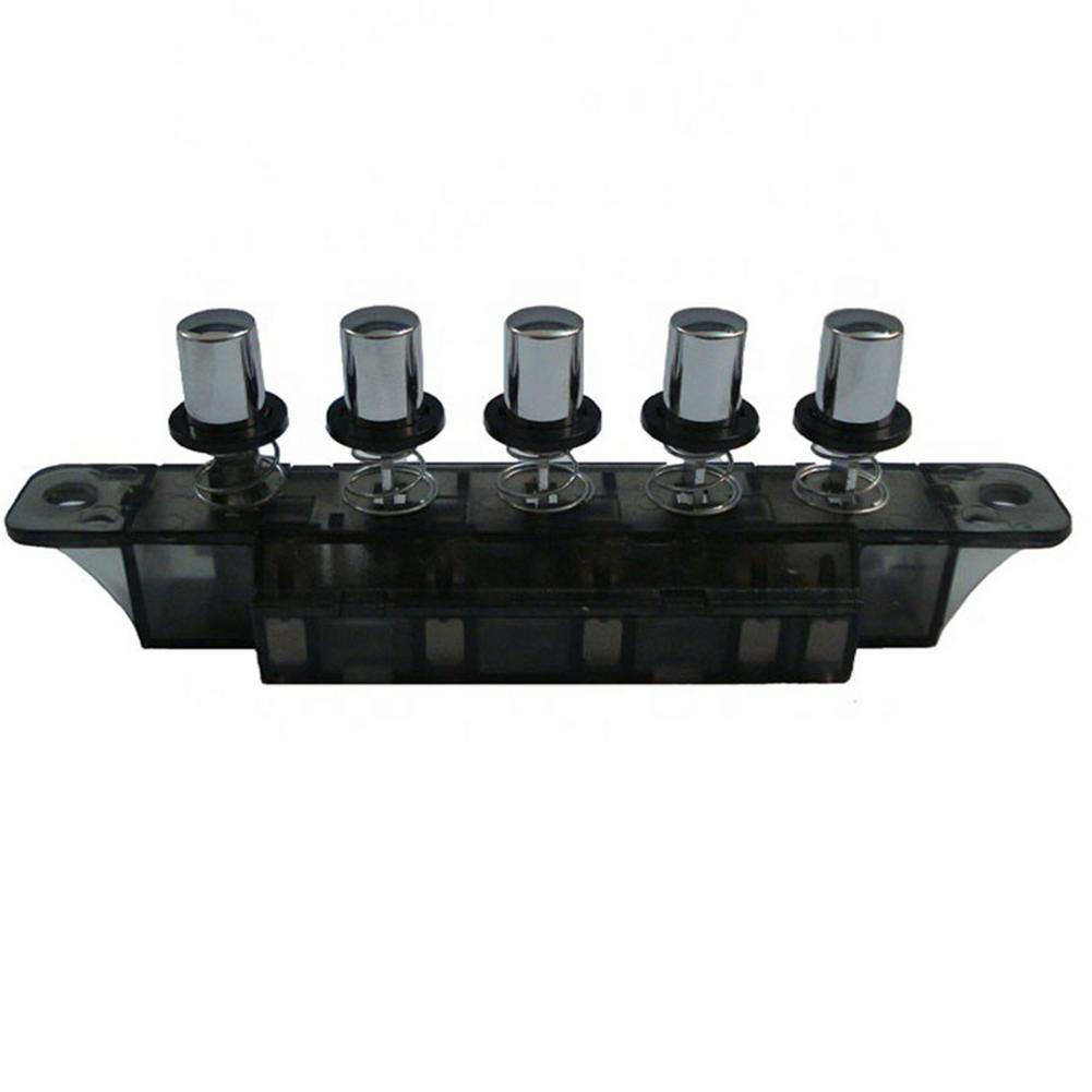 Range Hood Switch Durable Power Switch Button Range Hood Keyboard Switch 1PCS MQ165 AC 250V 4A 5 Pushbutton 1pcs: Default Title