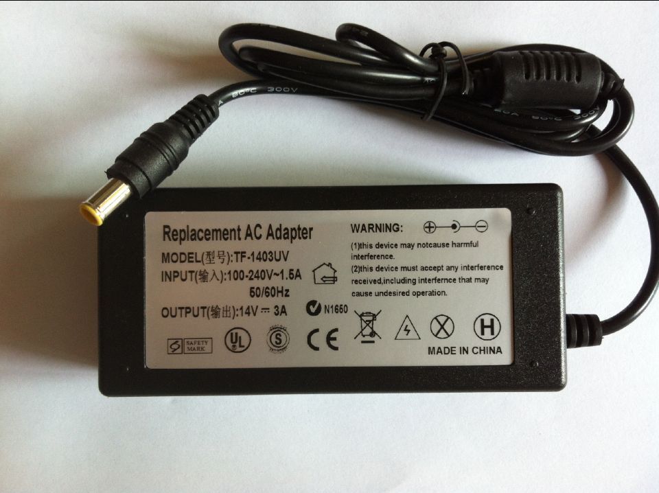 14V 2.14A 3A AC Adapter Charger For Samsung S23B300B S20B300N S19B300N S23B550V C27A550U S27B550V C27A750X LCD Monitor