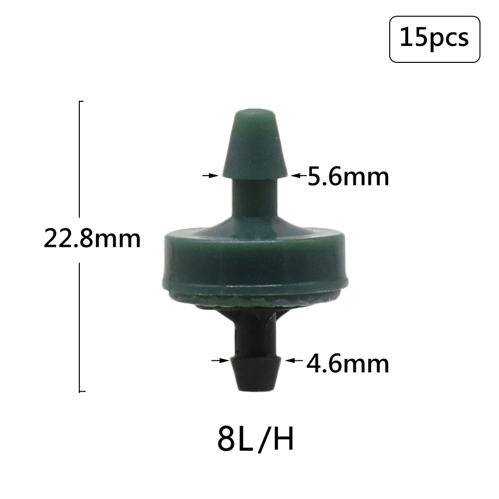 2L 4L 8L Dripper Arrow Dropper Irrigation Connector 3/5mm 2/4-Way Drip Arrow Greenhouse Drip Irrigation System