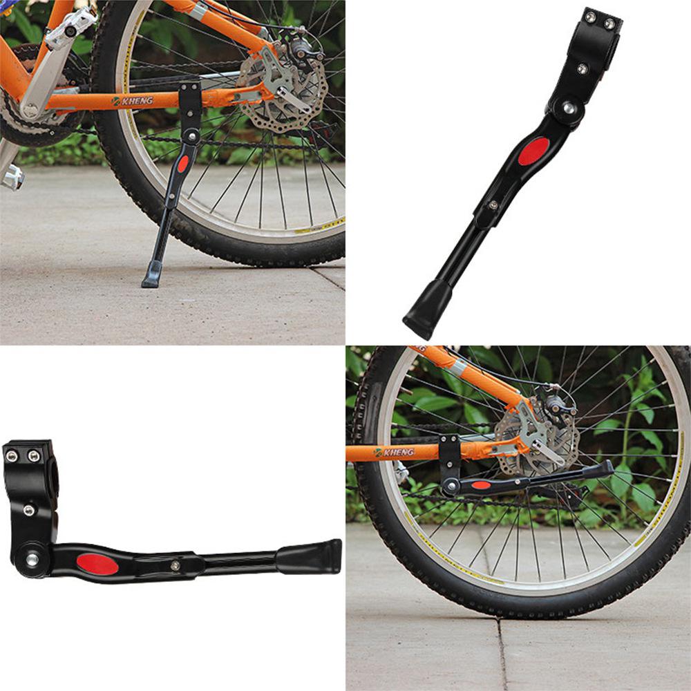 Pata de cabra para bicicleta de montaña y carretera, estante de estacionamiento, soporte trasero lateral ajustable, 24/26/27, 5/29 pulgadas