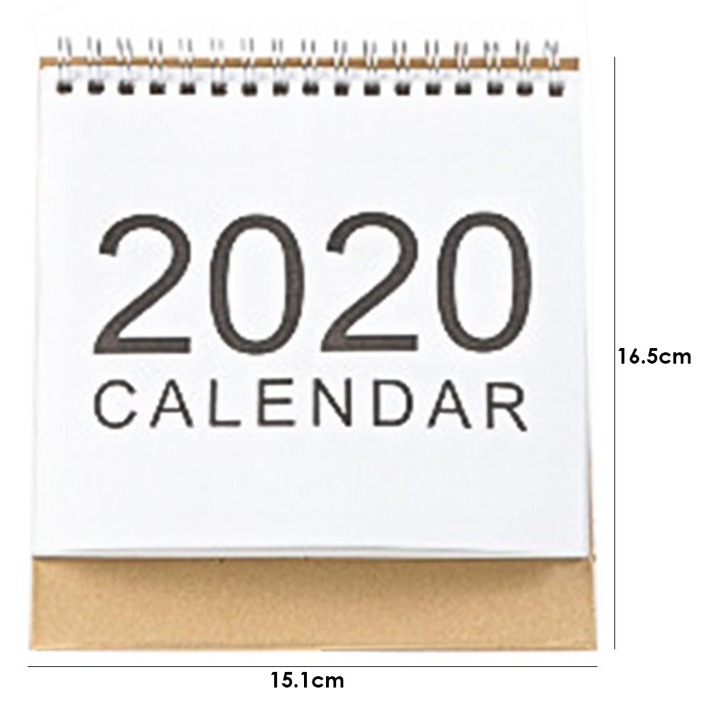 2020 calendario da tavolo doppia colla 365 giorni ordine del giorno giornaliera calendario Nota ordine del giorno organizzatore controllore casa ufficio calendario da scrivania: B