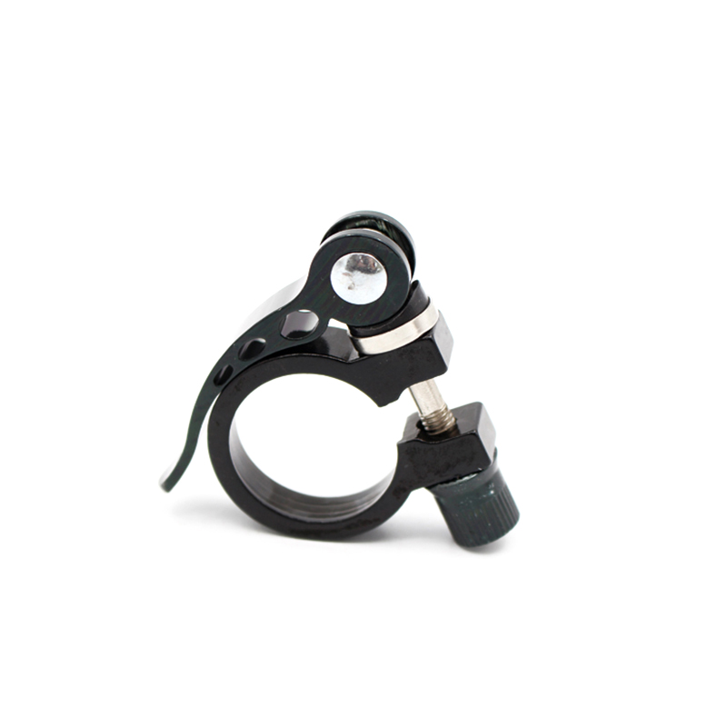 31.8 millimetri MTB Sella Della Bici Reggisella Bullone A Sgancio Rapido in lega di Alluminio Bicicletta Della Sella per 27.2 millimetri Reggisella: nero