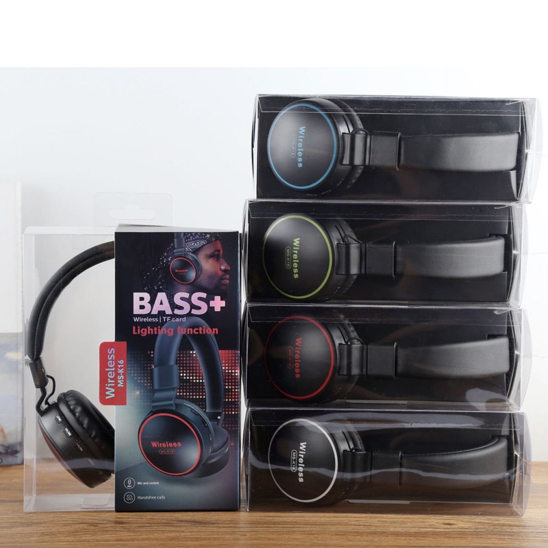 SMILYOU LED Licht Kühlen Kinder Drahtlose Kopfhörer Bluetooth 5,0 Kopfhörer Gaming Headset Mit Mikrofon Für Alle Handys Als