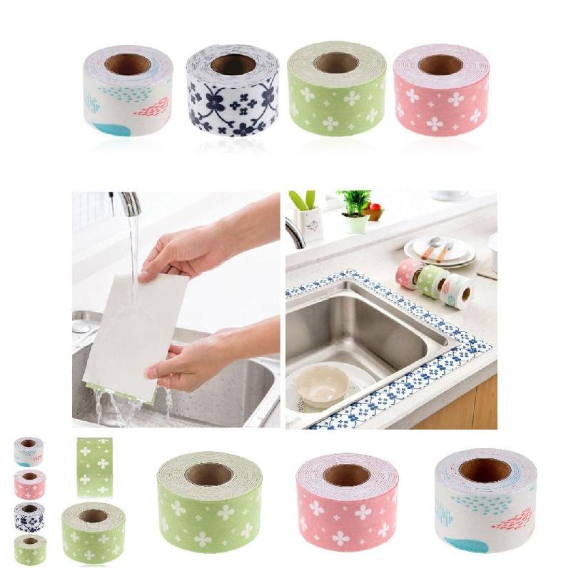 PVC Sealing Strip Bathroom Toilet Kitchen Wall Sink Tile Reapir Waterproof Mildew Tape GR5