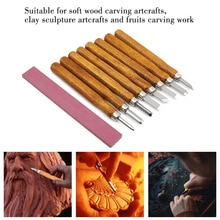 Woodcut Scorper Wood Carving Tool Craft Cutter Scalpel Pen DIY Hand Tools Kit AU