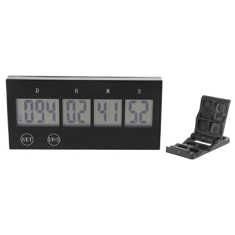 999 Days Countdown Clock LCD Digital Screen Kitchen Timer Event Reminder For Wedding Retirement Lab Cooking Kitchen Watering