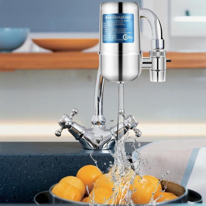 Heimat Küche Wasserhahn klopfen Wasser Luftreiniger Keramik Filter descaling Ersatz Filter Wasser Reinigung System