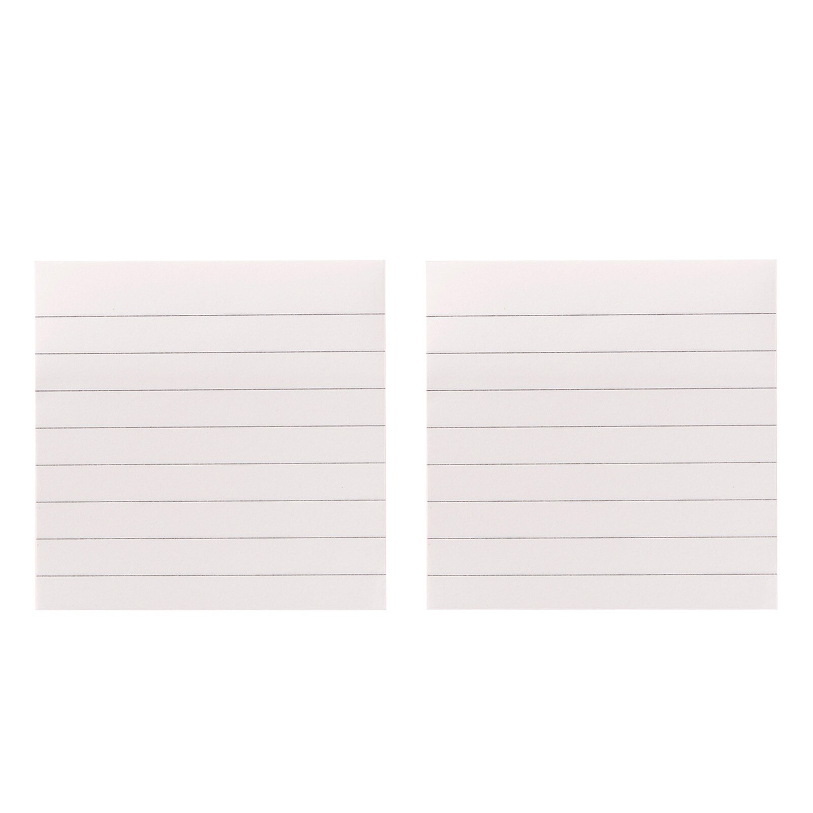 2pcs Daily Notepad DIY Graffiti Memo Pad Grid Paper Convenient Sticky Stationery Office Bookmark Portable School Supplies: White 1