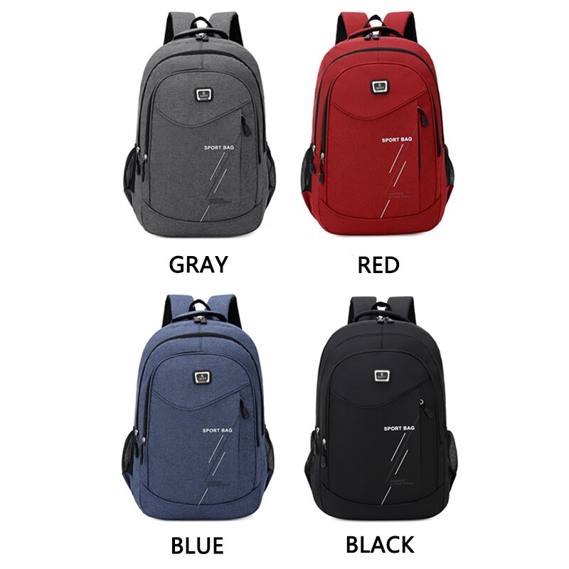 large capacity men backpack Oxford school bag for boys teenage student backpack young backbag Casual college style