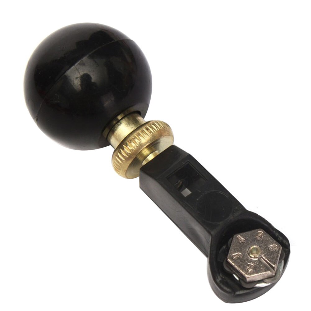 6 Wielen Bouw Tool Zuignap Glas Cutter Duurzaam Venster Knop Circulaire Bedienen Met Schaal Professionele